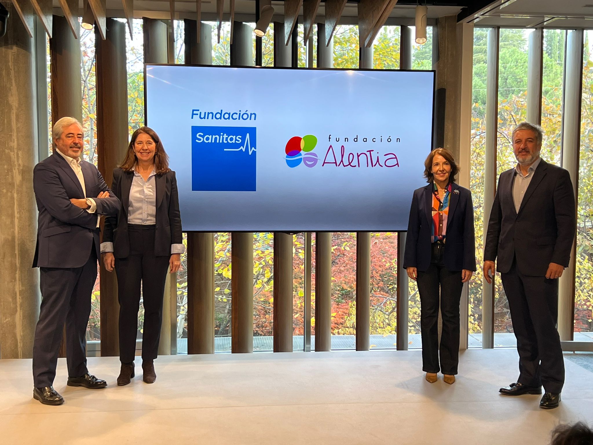 Fundación Alentia firma un convenio con Sanitas para cuidar la salud mental de los jóvenes más vulnerables